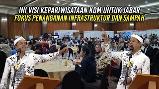 INI VISI KEPARIWISATAAN KDM UNTUK JABAR  PENANGANAN INFRASTRUKTUR DAN SAMPAH FOKUS UTAMA [upl. by Ahsile816]