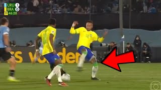 Neymar Gets Serious Knee Injury vs Uruguay  Doctor Explains [upl. by Anole]