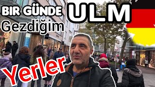 Almanyada Ulm Şehiri Bir günde gezip görebilirsiniz  Dünyanın en Yüksek Kilise Kulesi burada [upl. by Hospers156]