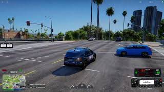 Terra Isles RP  Realistic Stolen Vehicle Pursuit FiveM [upl. by Littell]