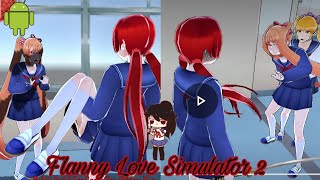 Flanny Love Simulator 2 Yandere Simulator Fan Game For Android [upl. by Viafore]