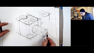 How to Draw Cylinders and Ellipses [upl. by Enilaf]