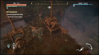 Horizon Zero Dawn  Get on the Counterweight  Waterlogged  Siptan Gaming [upl. by Akilak]