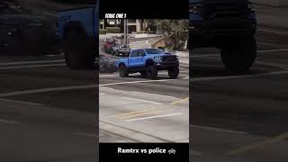 Ramtrx vs police 🚓 bettle💪 shorts youtubeshorts ramtrx viralshorts [upl. by Malet198]