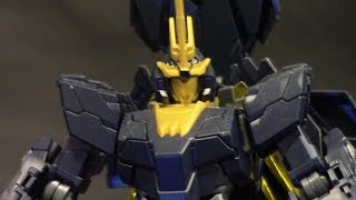 HG 1144 Unicorn Gundam Banshee Norn Unicorn Mode Review [upl. by Asital238]