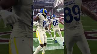 TYLER HIGBEES 2ND TOUCHDOWN ‼️ shorts rams nfl [upl. by Shuler]