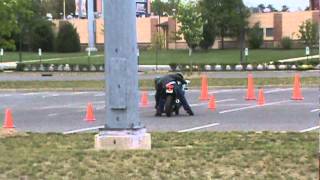 MOTORCYCLE ROAD TEST COURSE IN NJ [upl. by Yenittirb]