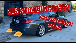 What is the BEST budget exhaust for N55 BMW 335i [upl. by Idnek]