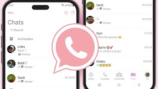 ✨WhatsApp Estilo iPhone en Android desde Cero Fácil y Rápido ✅ sin Perder Chats [upl. by Atiruam858]