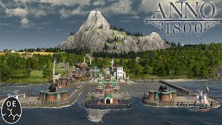 Artisans Defences amp A New Island In Anno 1800 [upl. by Namrehs]