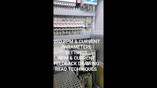 VFD Analog output connection VFD Analog output parameter setting RPM amp Current feedback assigning [upl. by Tristan]