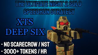 TDX  The ULTIMATE Solo Nightmare Night 2 Strategy [upl. by Rasec]