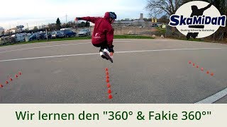 Drehsprünge mit Inline Skates lernen – 180°s und 360°s – Triskates Urban Skates – Inline Adv I 01 [upl. by Lotty212]