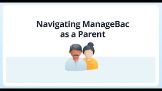 Navigating the Parent Account in ManageBac [upl. by Formenti]