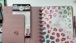 How to use the Happy Planner Monthly Layout  Brainstorm with me [upl. by Ekrub]