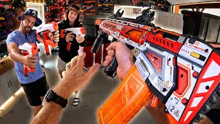 OVERPOWERED NERF GUNS  The Nerf Pro Series  More [upl. by Esimehc527]