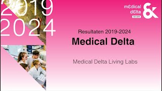 Resultaten programmering 20192024 Medical Delta Living Labs [upl. by Enuahs]