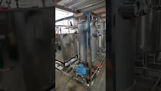 Small Capacity Dairy Homogenizer Pasteurization Machine [upl. by Brewster948]