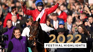 CHELTENHAM FESTIVAL 2022 BEST BITS [upl. by Aninat]