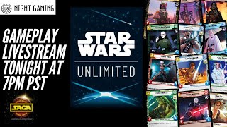 Special Guest Banana Crapshoot from SAGA Star Wars Unlimited Gameplay Livestream [upl. by Eudosia]