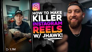 How to Make KILLER Instagram REELS with JHAWK [upl. by Pyne]