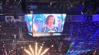 Las Vegas Aces player introductions [upl. by Juliette912]