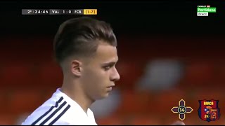 Fran Villalba vs Barcelona Debut ● Copa del Rey 7216 [upl. by Asirrac693]