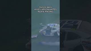 This Is Why Kyle Larson Hates Plate Racing nascardriver nascar [upl. by Conger]