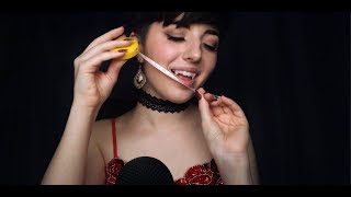 ASMR Vampire Measures You for Feeding personal attentionface measuring [upl. by Philips]