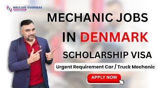 Mechanic Jobs in Denmark I Requirements and Salary I Work in Denmark 🔧 job mechanics [upl. by Rohn]