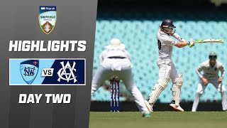 NSW v Victoria  Sheffield Shield 202324  Day 2 [upl. by Ahsinnod]