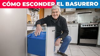 Cómo ocultar el basurero de la cocina [upl. by Boleslaw59]