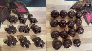 Home made chocolate recipe  2 different flavoured chocolates recipe  Cook with Arshina ☺️ [upl. by Espy]