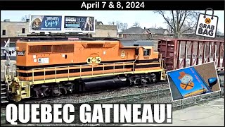 QUEBEC GATINEAU ENGINE AT ELKHART DOUBLE EXECUTIVES TOWBOAT QUINCY PASSENGERS MISS STATION amp MORE [upl. by Ariek]