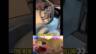 The New Bugatti Tourbillon👀 heart memes heartface luxurycar [upl. by Olocin]