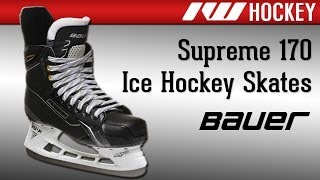 Bauer Supreme 170 Ice Hockey Skate Review [upl. by Sherline]