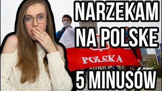 NARZEKAM NA POLSKE  MINUSY ŻYCIA W POLSCE  CO MI SIĘ NIE PODOBA W POLSCE [upl. by Atnohs]