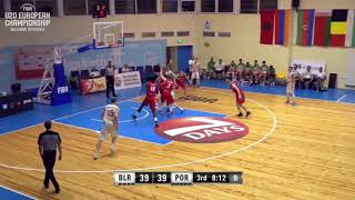 Neemias Queta U20 Highlights  European Championship 2018 [upl. by Jabon]