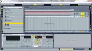 Ableton Live 8 Tutorial How To Make a Heavy Bass Synth with Sampler [upl. by Allimrac]