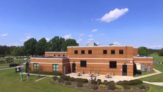 Drone flies over Southside Virginia Community College SVCC [upl. by Anitroc]