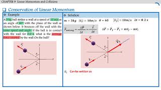 physics 101 Linear Momentum and Collisionspart2 فيزياء 101 [upl. by Aelam]