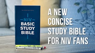 NIV Basic Study Bible  Unboxing amp Full Review [upl. by Anined]