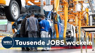 AUFSCHREI IN WOLFSBURG VolkswagenChef Herbert Diess plant wohl massiven Stellenabbau  WELT Thema [upl. by Mallina]