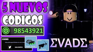 TODOS LOS CÓDIGOS DE EVADE EN OCTUBRE 2024  ROBLOX EVADE [upl. by Aisatan]