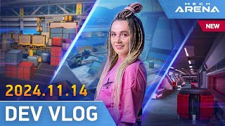 Mech Arena  Dev Vlog 13  New Mechs Weapons FFA Maps [upl. by Repard]