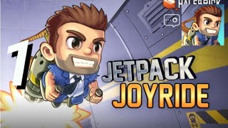 Jetpack Joyride Gameplay  Epic Runs with Barry Steakfries 🚀💥 Gameplay Walkthrough Part 1 [upl. by Alyahc]