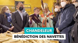 Chandeleur  la bénédiction des navettes de SaintVictor à Marseille [upl. by Hailat961]