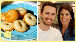 EAT  BAKED BANANA DONUTS [upl. by Corrina792]