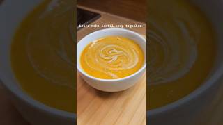 Easy and DELISH lentil soup lentilsoup lentilso [upl. by Anegue]