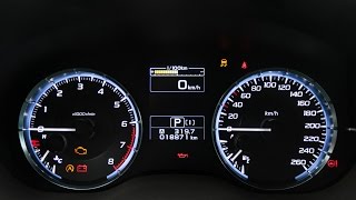 Subaru Levorg 16 GTS acceleration 80120 kmh [upl. by Cruz280]